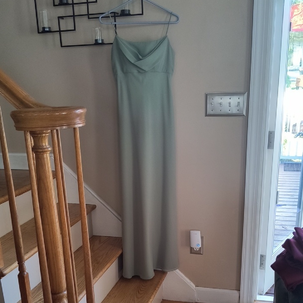 Michaelangelo Soft Green Dress